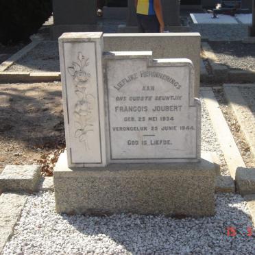 JOUBERT Francois 1934-1944