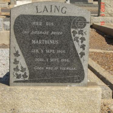 LAING Marthinus 1906-1966
