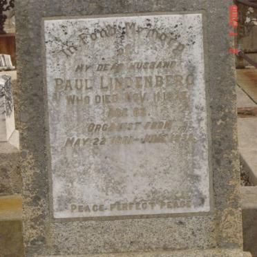LINDENBERG Paul -1933