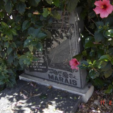 MARAIS Frans Adriaan 1936-1986