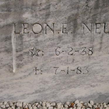 NEL Leon E. 1938-1983