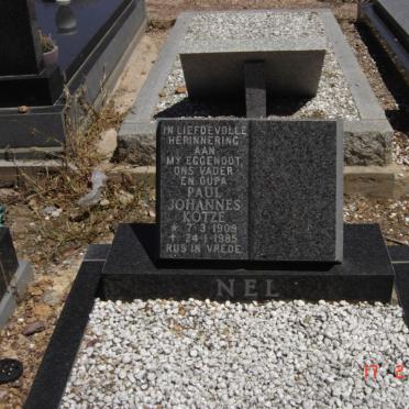 NEL Paul Johannes Kotze 1909-1985