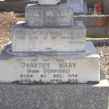 OWEN Henry 1871-1931 &amp; Dorothy Mary BURBIDGE 1875-1938