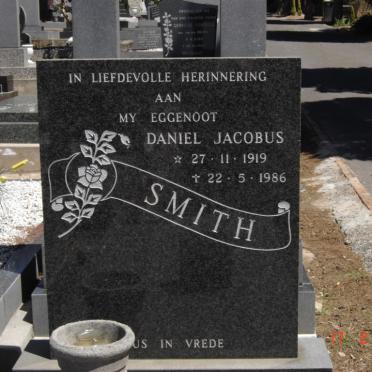 SMITH Daniel Jacobus 1919-1986