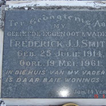 SMITH Frederick J.J. 1914-1961