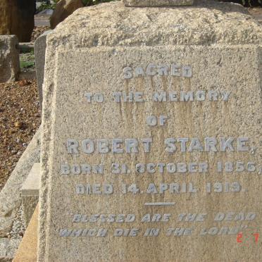 STARKE Robert 1856-1919