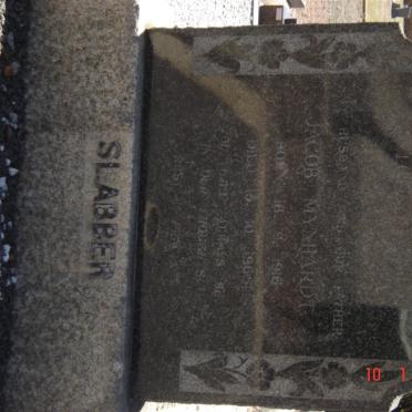 SLABBER Jacob Myhardt 1916-1965