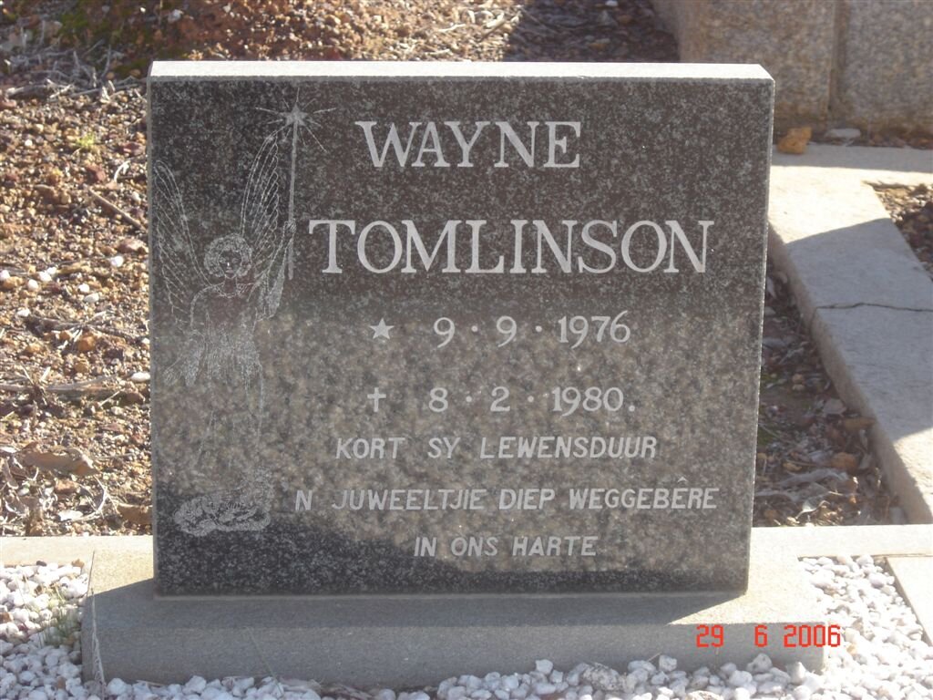 TOMLINSON Wayne 1976-1980