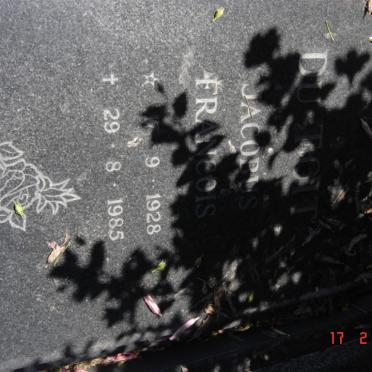 TOIT Jacobus Francois, du 1928-1985