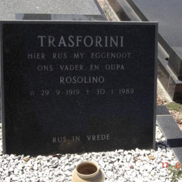 TRASFORINI Rosolino 1919-1989