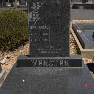 VERSTER Izak Charl 1916-1992