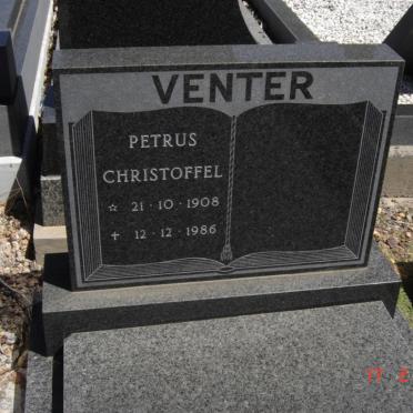 VENTER Petrus Christoffel 1908-1986