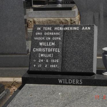 WILDERS Willem Christoffel 1926-1987