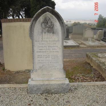 WIEHAHN Carel Willem Adolph ??-?? &amp; Johanna COETZEE ??-??