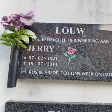 LOUW Jerry 1921-2014
