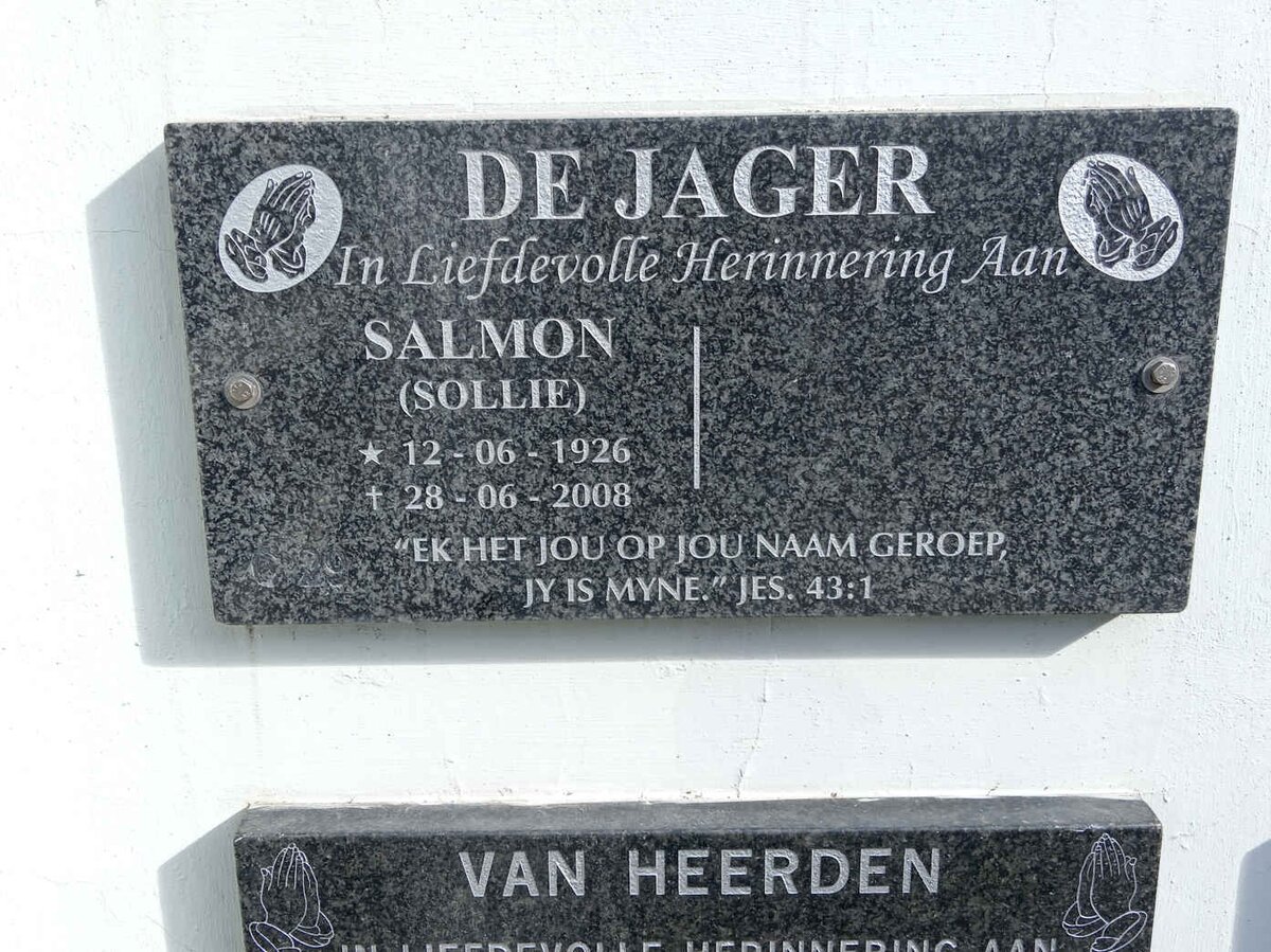JAGER Salmon, de 1926-2008