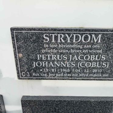 STRYDOM Petrus Jacobus Johannes 1968-2010
