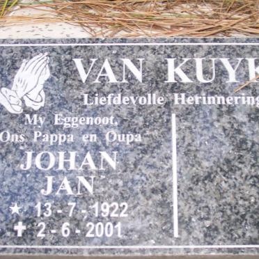 KUYK Johan Jan, van 1922-2001