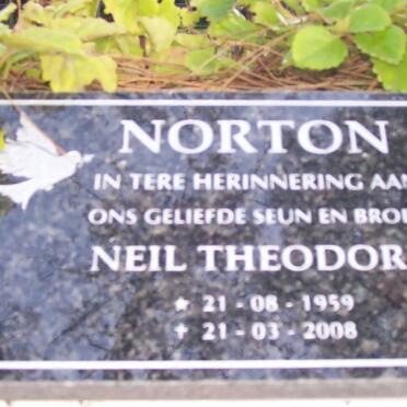 NORTON Neil Theodore 1959-2008