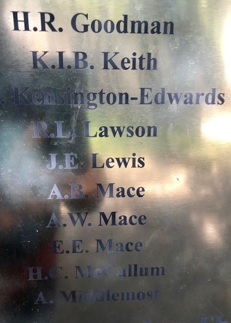 5. Roll of Remembrance 1939-1945