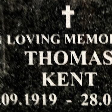 KENT Thomas 1919-1981