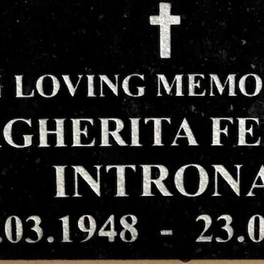 INTRONA Margherita Federica 1948-1973