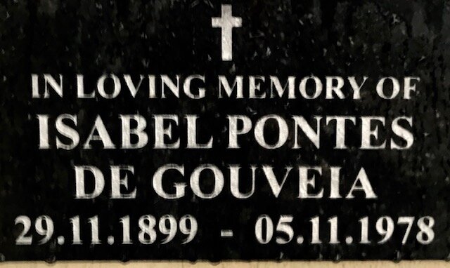 GOUVEIA Isabel Pontes, de 1899-1978