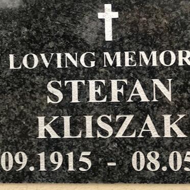 KLISZAK Stefan 1915-2014