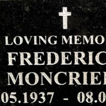 MONCRIEFF Frederick 1937-2000