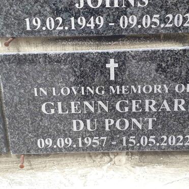 PONT Glenn Gerard, du 1957-2022