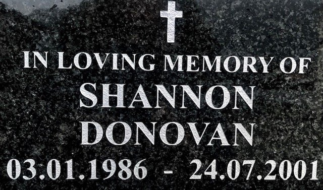 DONOVAN Shannon 1986-2001