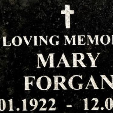 FORGAN Mary 1922-1990