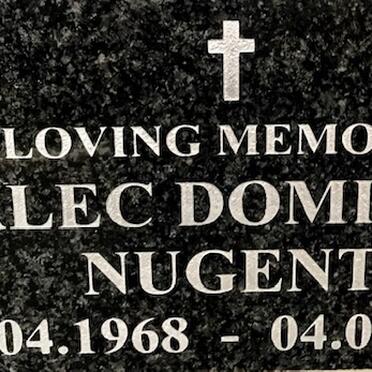 NUGENT Alec Dominic 1968-2012