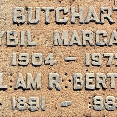 BUTCHART William Robert Ririe 1891-1982 &amp; Sybil Margaret 1904-1972