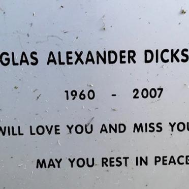LOCK Douglas Alexander Dickson 1960-2007