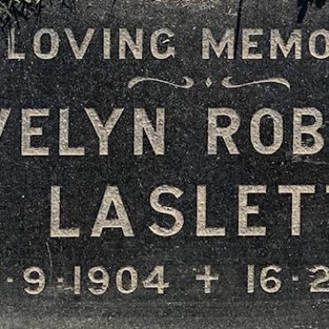 LASLETT Evelyn Roberta 1904-1986