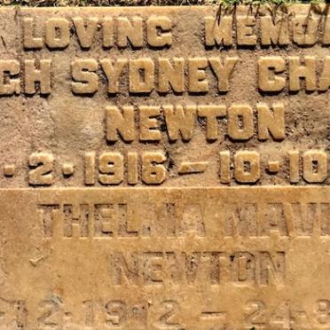 NEWTON Hugh Sydney Charles 1916-1984 &amp; Thelma Mavis 1912-2012