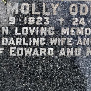 ODDEN Molly 1923-1980