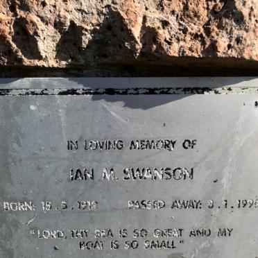 SWANSON Ian M. 1912-1999