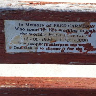 CARNESON Fred 1920-2000