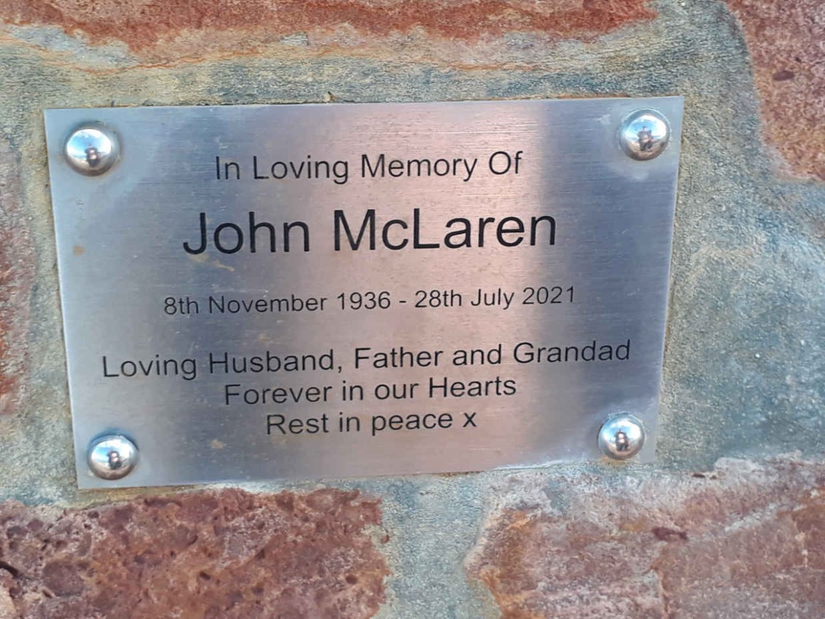 MCLAREN John 1936-2021