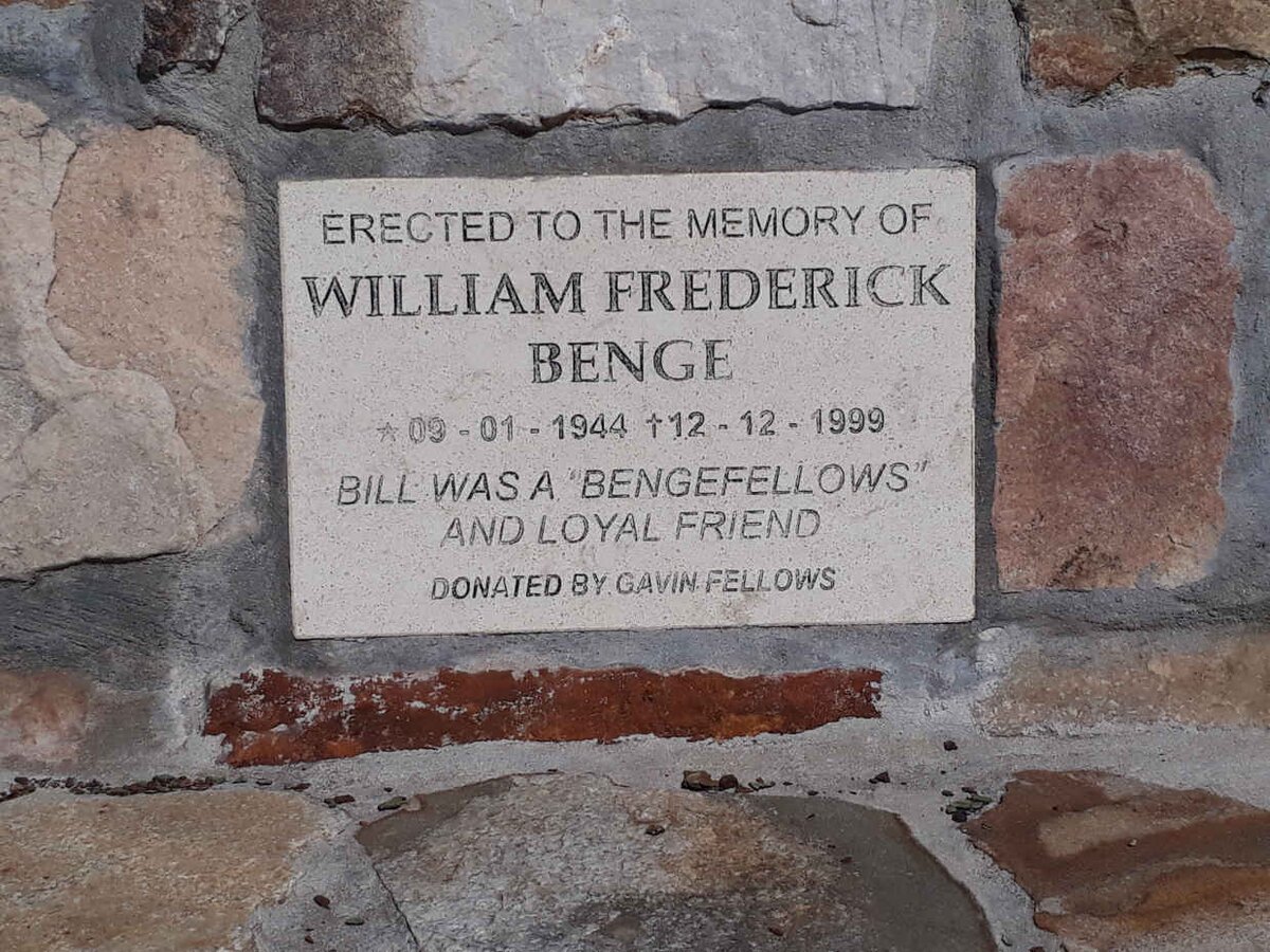 BENGE William Frederick 1944-1999
