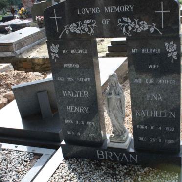 BRYAN Walter Henry 1924-1990 &amp; Ena Kathleen 1922-1999