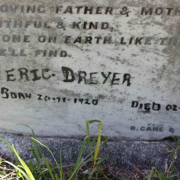 DREYER Eric 1920-1971