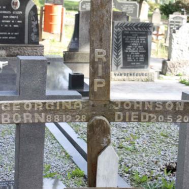 JOHNSON Georgina 1928-2001