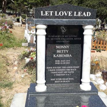 KABEMBA Nonny Betty 1975-2022