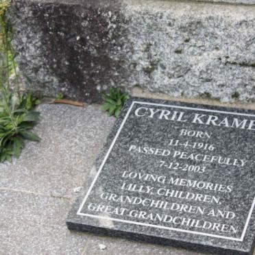KRAMER Cyril 1916-2003