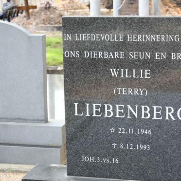LIEBENBERG Willie 1946-1993