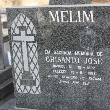 MELIM Chrisanto Jose 1922-1985