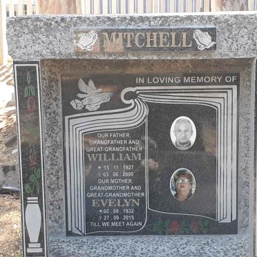 MITCHELL William 1927-2000 &amp; Evelyn 1932-2015